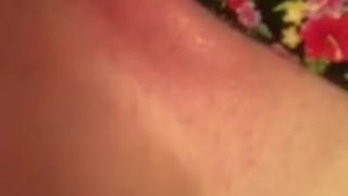 Girl makes herself squirt with vibrator pt 2