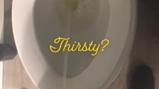 Quick piss