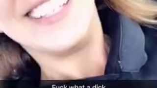 Cherie DeVille gets Tricked by driver live on Snapchat
