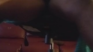 Stroking, jacking and bussing cumshot