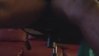 Stroking, jacking and bussing cumshot