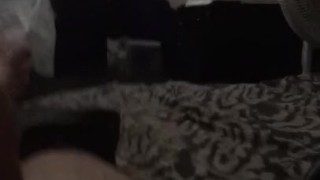 Limp cock, waiting for the wife to come home.