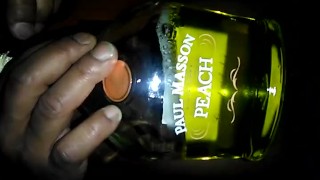 Filled it halfway