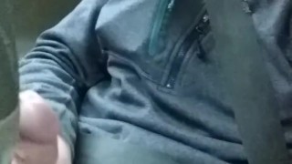In the car