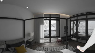 Anime Angel 3D 4k 360 VR Lap Dance in Bedroom