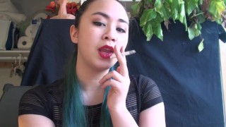 MissDeeNicotine Cigarette Fetish Teaser