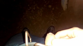 Mal wieder draussen gepisst