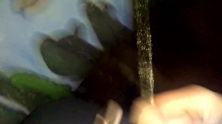 Mal wieder draussen gepisst