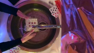 Hands fetish: Her beautiful hands will tise you, just watch