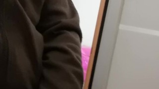 Cuming before my morning shower