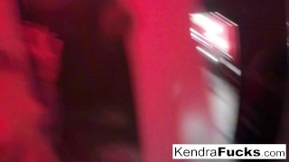 Kendra Cole takes a sexy shower!