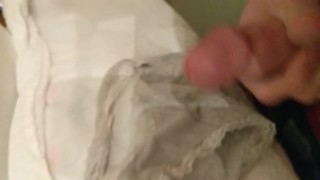 Cumming in her panties instead of pussy tonight ;)