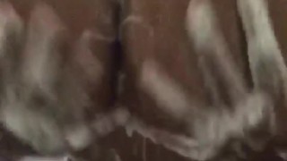 Playing with self in shower