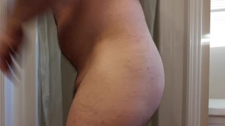 Juicy CUM with my trimmed COCK...