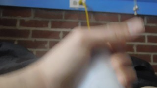 Fucking my Tenga Egg (Wavy) with a cumshot