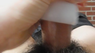 Fucking my Tenga Egg (Wavy) with a cumshot