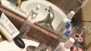 Playing with my big dick
