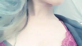 Suckin on a lollipop