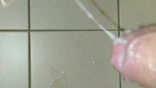 Ultimate slow motion sticky white cum explosion , big cock inked muscle men