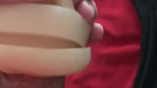 Fucking my pocket pussy part 1