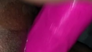 First time squirting to a dildo