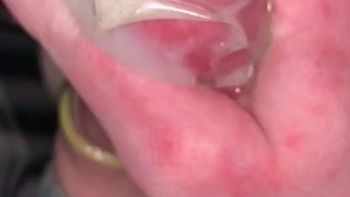Cumming in pocketpussy