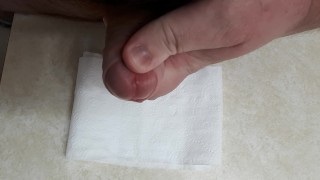 Young Uncut Cock Masturbates Till Cum!