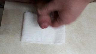 Young Uncut Cock Masturbates Till Cum!