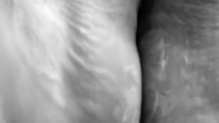 Creamy solo lotion Foot job Massage