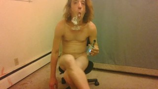 Transgender Female, Vaping and Naked