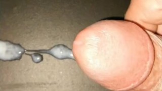 amazing video catched cumshot amazing view of a huge load of cum