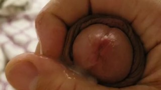 Amateur solo male cum