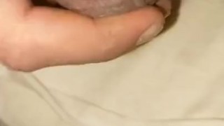Absolut amazing cock edging cumshot. Big cock closeup view sticky cum