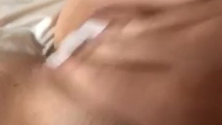 Playing with my little clit ;)