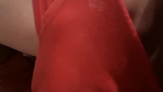 Sexy cumming in pants