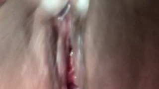 I can’t stop playing with my pussy piercing