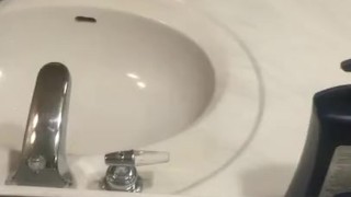 Playing with my dick through my shorts to underwear and cumming