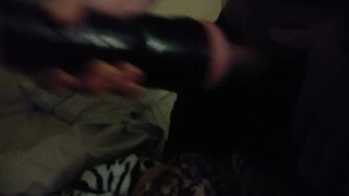 Watching my Love fuck a Fleshlight