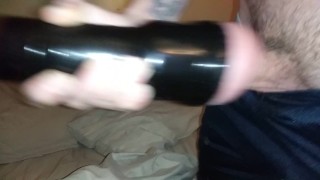 Watching my Love fuck a Fleshlight