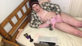 Sissy Cumwhore Gulps Down Jizz for Mistress Juicy_Gianna on Chaturbate! CEI