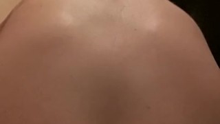 Jamie 12 inch dildo ride anal gape
