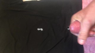 Huge throbbing cum shot
