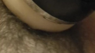 Jerking off with my pocket pussy