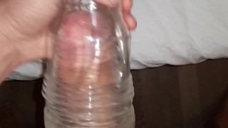 My creamy hard cock fucking a fleshlight