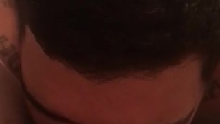 Brittani loves getting her pussy eaten by husband