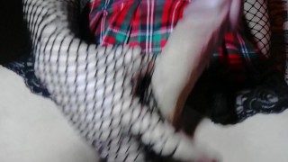 cute teen shemale orgasm