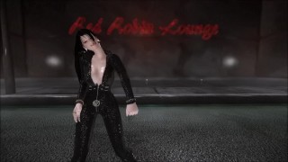 skyrim sexy catsuit dance apple pie