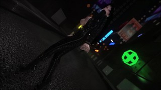 skyrim sexy catsuit dance apple pie