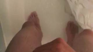 Shower Masturbation and cumshot