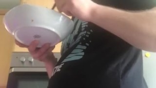 Eating 1300cal dessert before mates get back w/ McDonald’s 1250cals